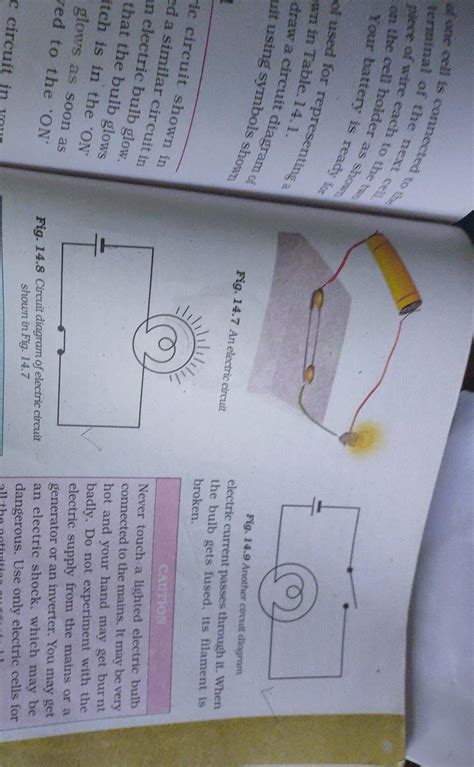 2 Draw a labelled diagram of an electric bell and explain how current ...