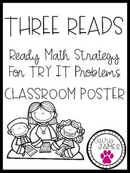 Image result for Three Reads Math Video