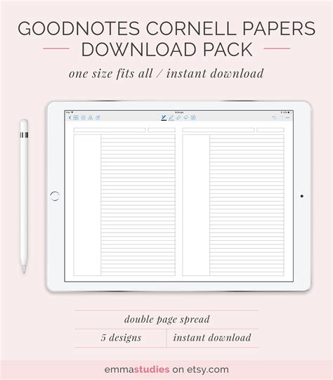 Free Goodnotes Planner Templates - Best Templates Resources