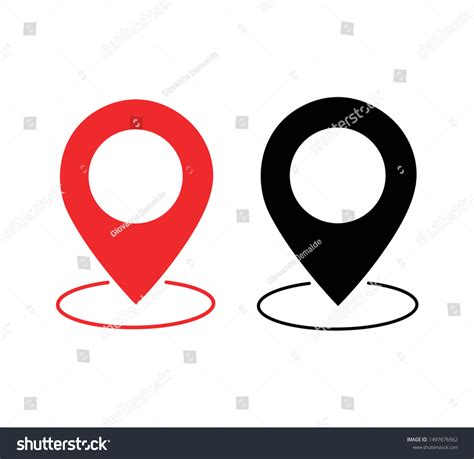 Map Pin Location Icon Vector 的图像结果