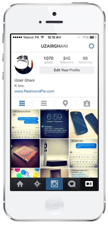 Image result for Instagram IOS 12 Installation