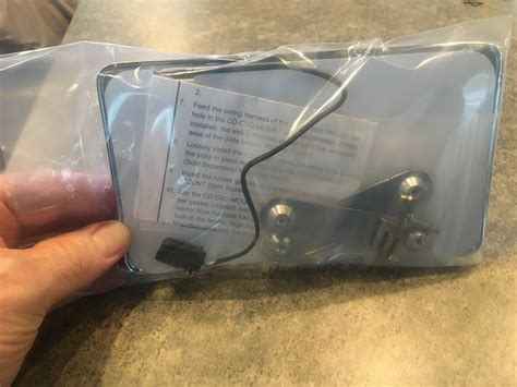 Custom Dynamics LED Plate Frame Installation Instructions 的图像结果