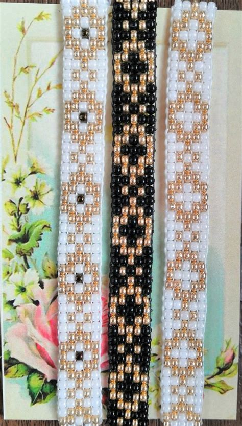 Image result for Beaded Bracelet Patterns