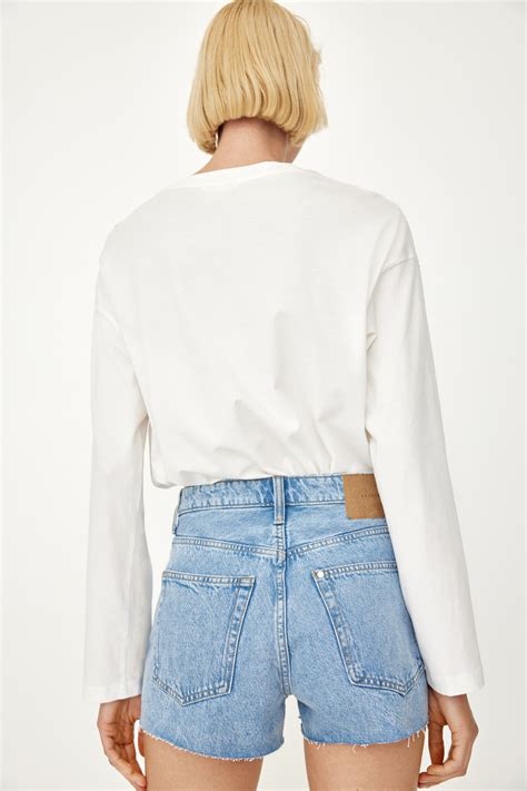 High Denim shorts - Light denim blue - Ladies | H&M IN