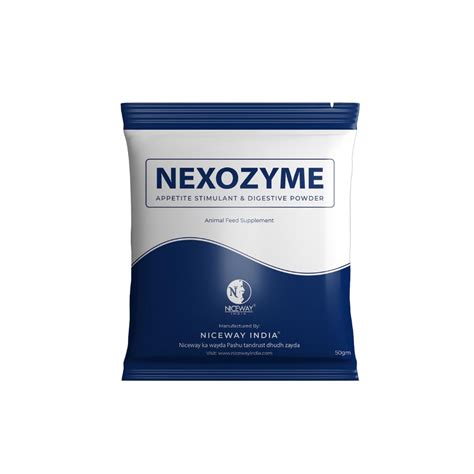 Buy NICEWAY INDIA Nexozyme Pack of Five Digestion Booster Appetite ...