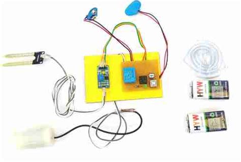 SR ROBOTICS Automatic Irrigation System using Soil sensor Educational ...