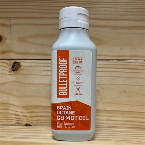 Bulletproof BRAIN OCTANE OIL Pure C8 MCT Oil - One Life Natural Market NC