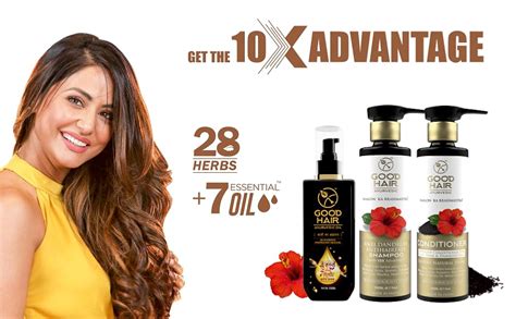 Good Hair Ayurvedic Hair Care Kit Ayurvedic hair Oil + Hair Shampoo ...