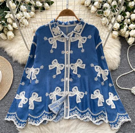 Buy Rory Premium Embroidered Cotton Shirts In Sky Blue Online in India ...