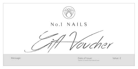 E-GIFT VOUCHER | No.1 Nails