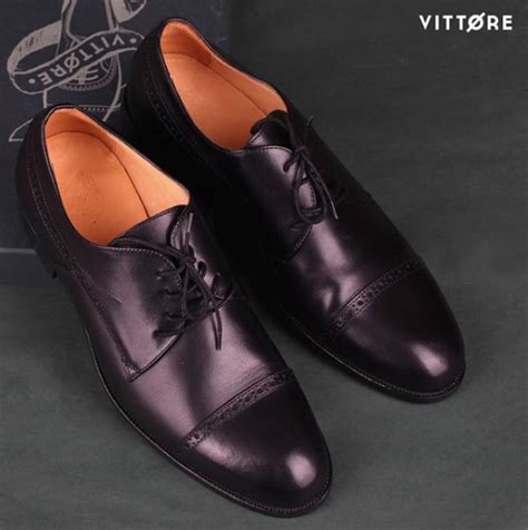 The Difference Between Derby, Oxford & Brogue Shoes – Vittore Italian Shoes