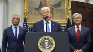Trump Autism Announcement: Highlights from White House Briefing On ...
