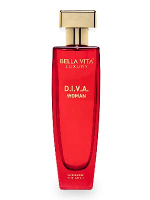 Buy Bella Vita Luxury DIVA Eau De Parfum Perfume with Bergamot, Jasmine ...