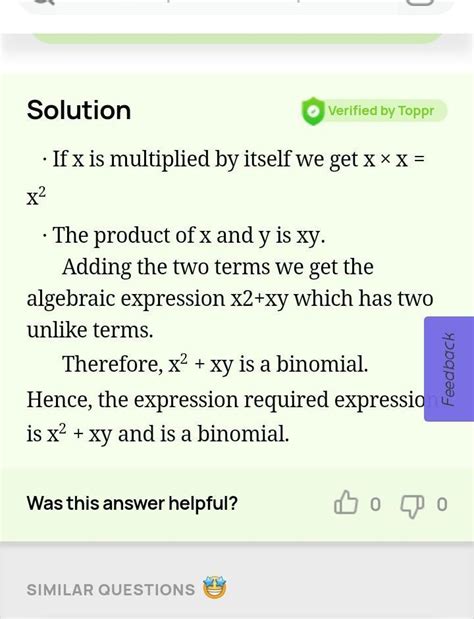 Write the following statements in the form of aluebrale express and ...