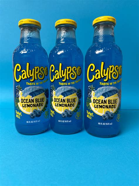 !Calypso Ocean Blue Lemonade 473mL – Global Sweets & Lollies