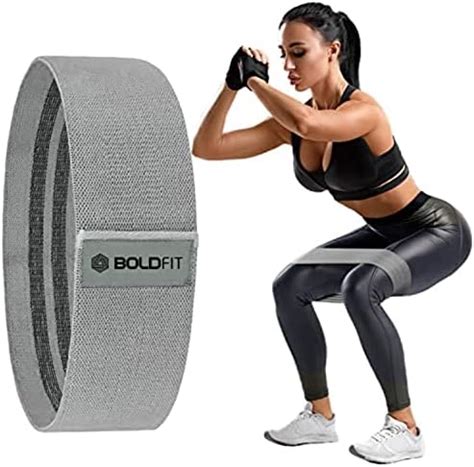 TOUARETAILS Fabric Resistance Loop Bands for Legs and Butt Set, Gym and ...