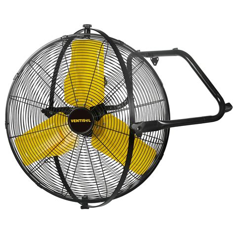 Snapklik.com : 24 Inch Industrial Floor Fan, 720 Tilting Heavy Duty ...