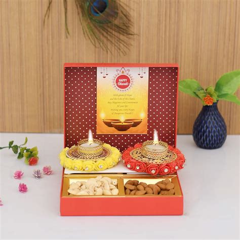 Diwali Gift Hampers Dry Fruits Box Combo Pack - Diwali Gifts for Family ...