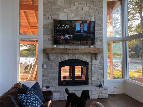 Can You Hang A Tv Over A Wood Burning Fireplace | Detroit Chinatown