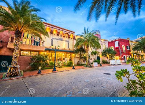 Mihama American Village, Okinawa, Japan Stock Image - Image of mihama ...