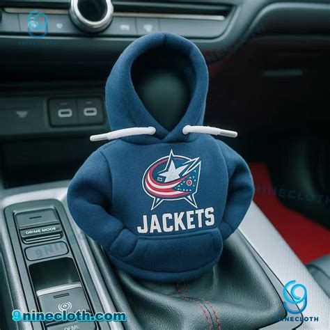 Columbus Blue Jackets Gear Shift Hoodie Cover - 9ninecloth