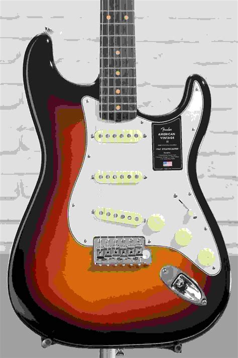 Fender American Vintage II 1961 Stratocaster Electric Guitar - 3-tone ...