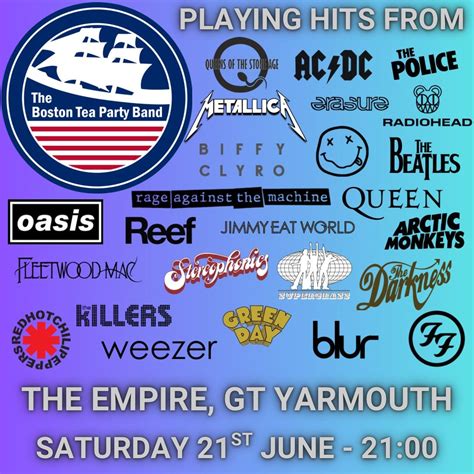 Boston Tea Party LIVE at The Empire, Great Yarmouth!, The Empire ...