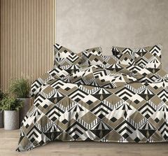 Glace Cotton Queen Size Full Bedspread - Green White and Black – The ...