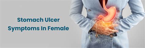 Female Stomach Ulcer Symptoms Guide
