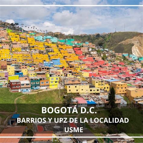 UPZ y barrios que conforman Barrios Unidos, Bogotá 2024