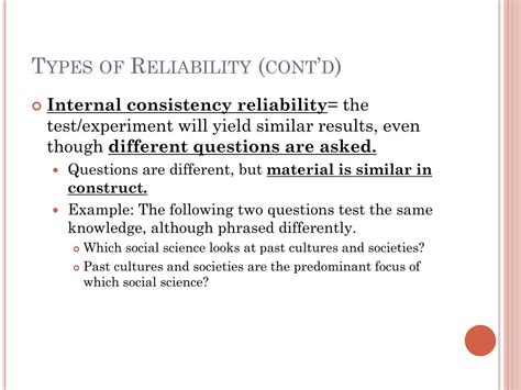 Types of Reliability Testing 的图像结果