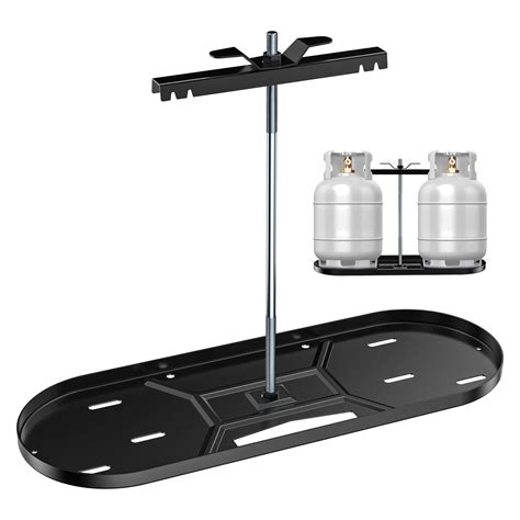 Amazon.com: Skyflame Steel RV Dual Propane Tank Mounting Rack for 20 ...