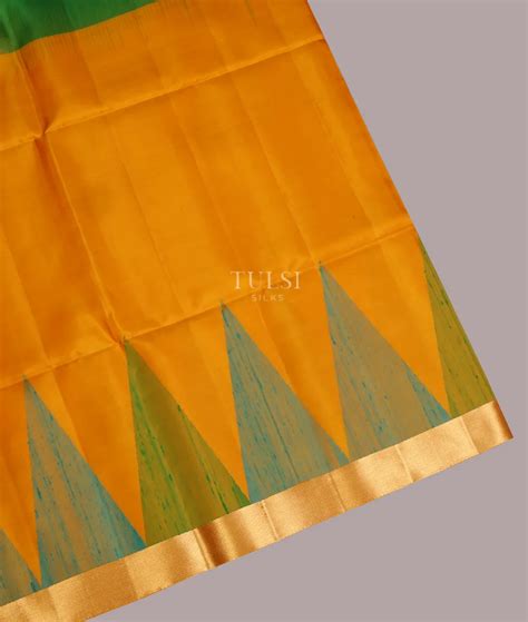 Buy Yellow Soft Silk Saree T666506