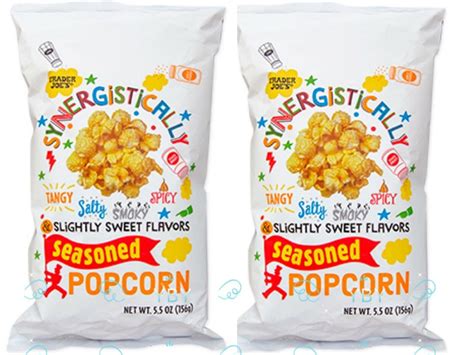 Packable Play Trader Joe's Synergistically Seasoned Popcorn, Tangy ...
