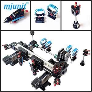 mjunit xy belt drive linear guide rail based motion module for 350x200 ...
