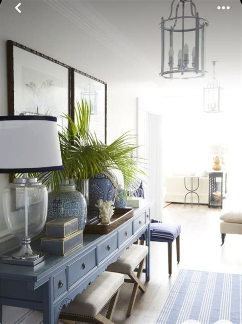 Pin by Melissa Rieder on Foyer | Home interior design, Blue and white ...