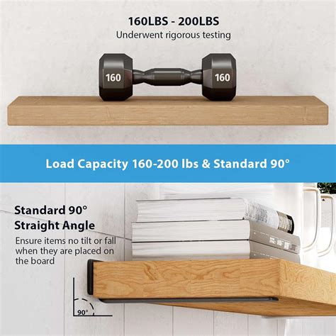 WEKIS Shelf Brackets Floating Shlef Brackets 6-Inch India | Ubuy