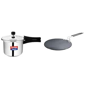 Buy Prestige Popular Stainless Steel Outer Lid Pressure Cooker, 3 ...