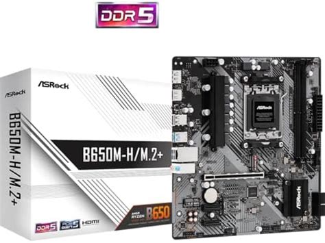 Amazon.in: Buy ASRock B650M-H/M.2+ Micro ATX Motherboard DDR5 Online at ...