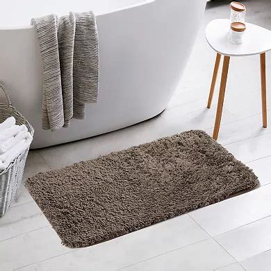 Bathroom Rug, Non Slip Extra Thick Microfiber Soft Plush Bath Mats ...