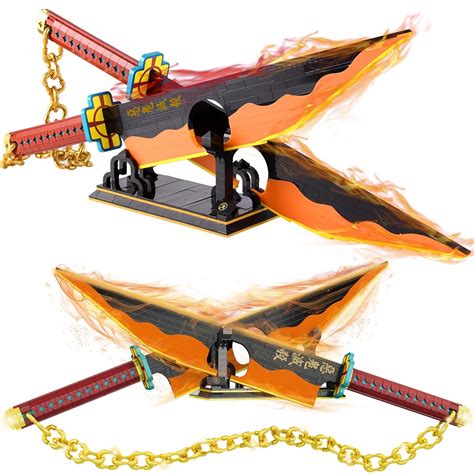 HIGH GODO Demon Slayer Sword Building Set, 82.6in Katana Anime Cosplay ...