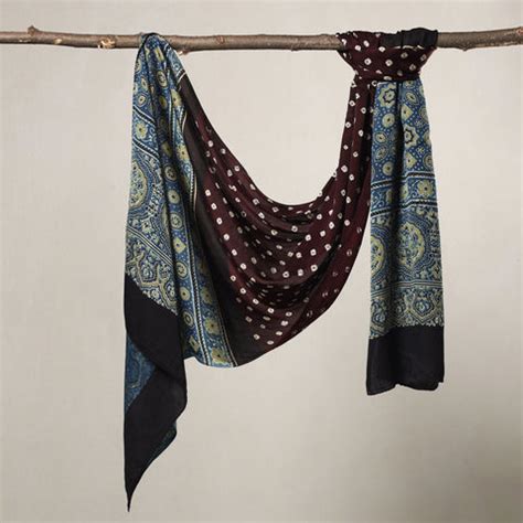 Shop Bandhani Tie dye Stoles - Traditional | iTokri – iTokri आई.टोकरी