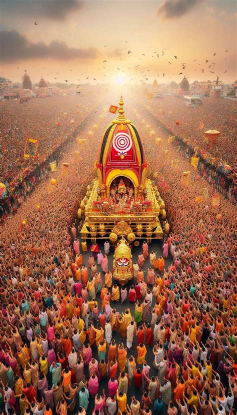 Jagannath Dev Rath Yatra 2025 Wallpaper in 2025 | Phone wallpaper, Lock ...