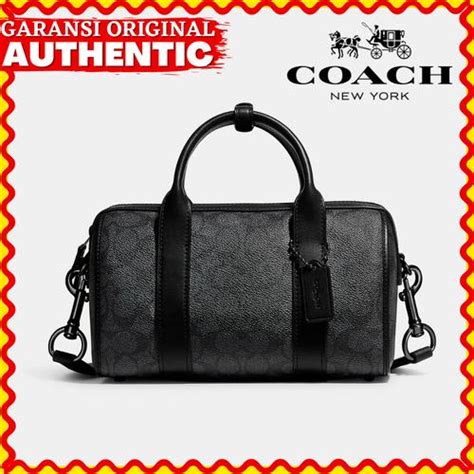 Jual Tas Coach Gotham Duffle Bag Men Pria Original Branded - Black ...