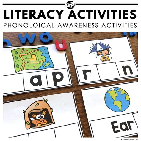 Phonological Awareness Activities for Struggling Readers - A ...