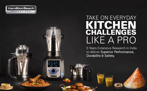 Hamilton Beach Professional Juicer Mixer Grinder 58770-IN, 1400 Watt ...