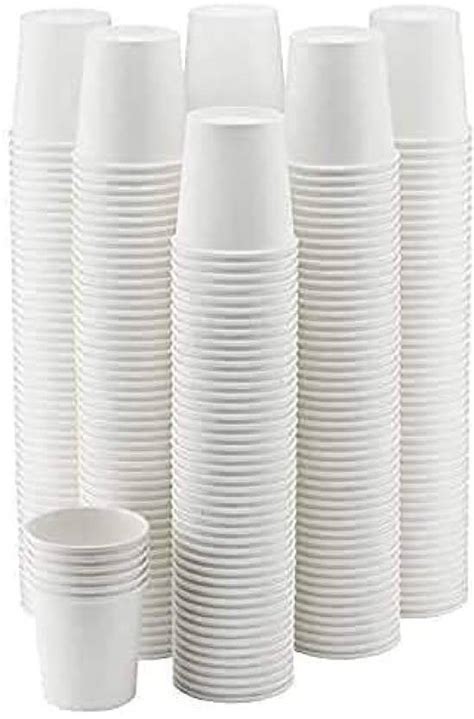 Shop & Shoppee (Pack of 50) Disposable Paper Cups for Hot & Cold Drink ...