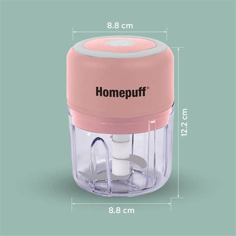 Electric Chopper 250 ML - Wireless - 3 Blades | Homepuff