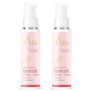 Utilis Hyaluronic Acid Brightening Face Wash | Acne Face Wash | with ...