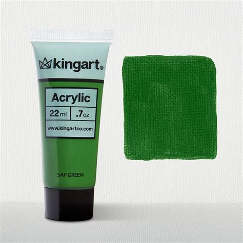 KINGART® PRO Artist Quality Acrylic Paint, 22ml (0.74oz) Tubes, 3 pack (48 Colors Available ...